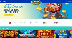 bonus de lucky treasure casino