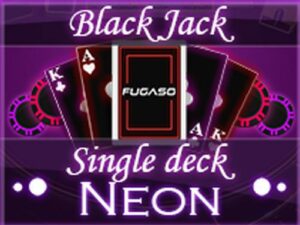 Neon Blackjack Single Deck