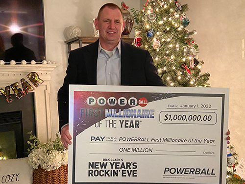 Brian Mineweaser, premier millionnaire du Powerball en 2022