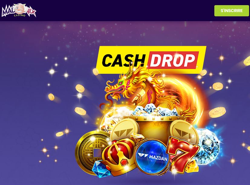 Wazdan Cash Drops sur Madnix Casino : promo active jusqu'au 30 juin
