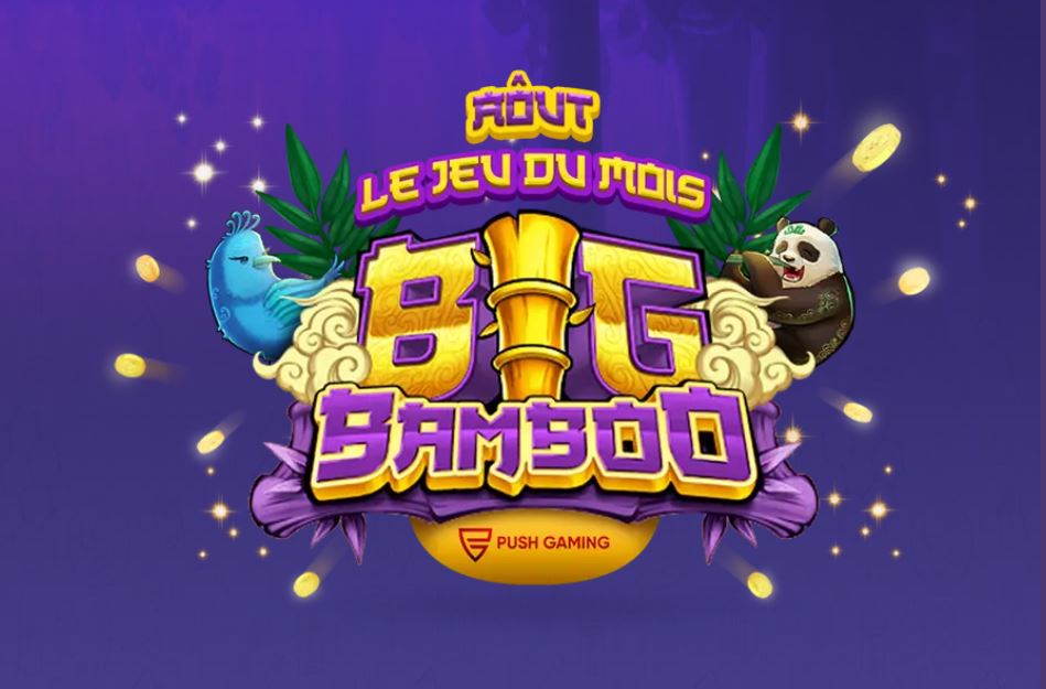 Big Bamboo : jeu du mois d'août sur Madnix Casino