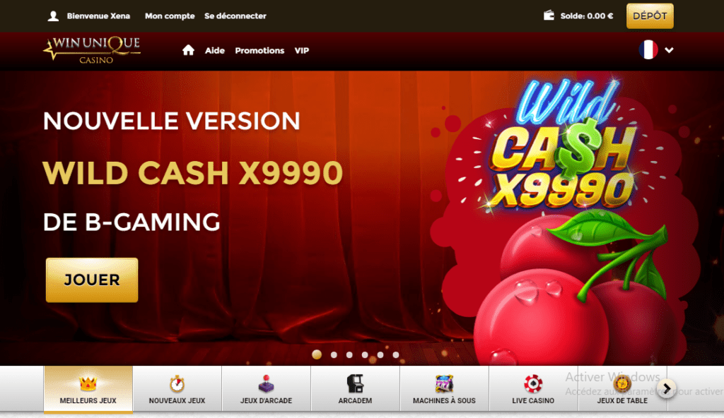 Unique Casino se rend unique de bien des manières, mais surtout par le biais des bonus.